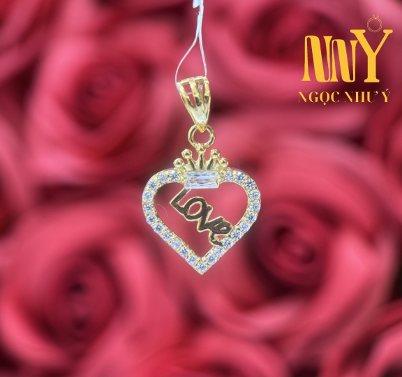 Mặt trái tim chữ love NNY
