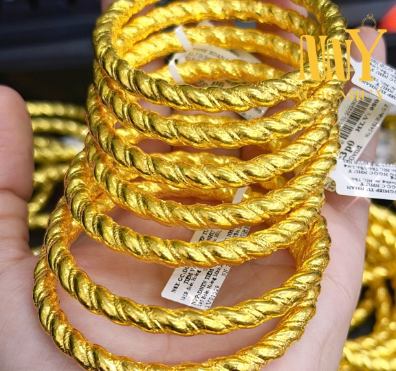 VÒNG XOẮN 3PHÂN VÀNG 980