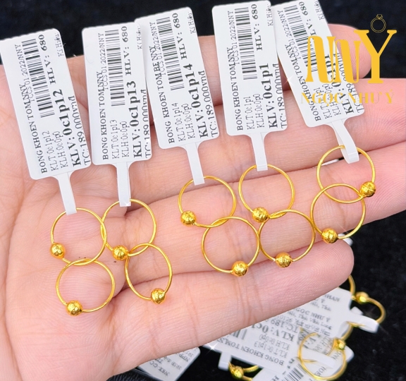 BÔNG TAI EM BÉ SƠ SINH