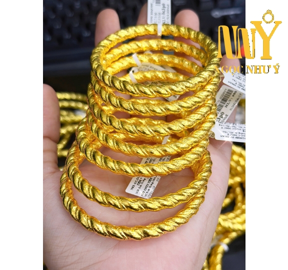 VÒNG XOẮN 3PHÂN VÀNG 980